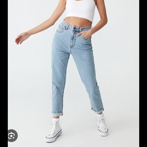 Cotton-On Blue Mom Jeans